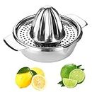 Stainless Steel Citrus Orange Juicer Lemon Lime Fruit Hand Squeezer Kitchen Tool