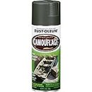 Rust-Oleum 1919830 Specialty Camouflage Spray Paint for Wood, Metal, Plaster (Deep Forest Green - 312 Grams)