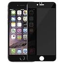 NEWorld Privacy | Anti-Spy Series Tempered Glass Screen Protector for iPhone SE 2022 & SE 2020 | iPhone 8 & iPhone 7 with Edge to Edge Full Screen Coverage (Black)