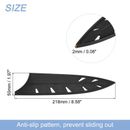 3Pcs Knife Cover Sleeves Knife Edge Guards Blade Protector for 8" Chef Knife - Black