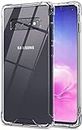 KIOMY Galaxy S10 Case Ultra Crystal Clear Shockproof Bumper Protective Case for Samsung Galaxy S10 [Hybrid Design] Hard PC Back with Flexible TPU Frame Air Bags Bumper Slim Fit Cell Phone Back Covers