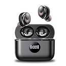 DUILEG Wireless Earbuds, Bluetooth 5.3 Headphones 50H Playtime with LED Digital Display Charging Case, IPX7 Waterproof in-Ear Earbuds HiFi Stereo Sound Earphone with Mic for Phone Computer Laptop