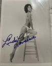 LINDA LOVELACE "Deep Throat" iconic adult actress, A4 autograph Genuine With COA