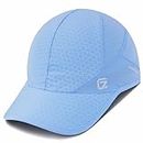 Sport Cap,Soft Brim Lightweight Waterproof Running Hat Breathable Baseball Cap Quick Dry Sport Caps Cooling Portable Sun Hats for Men and Woman Performance Workouts and Outdoor Activities Sky Blue