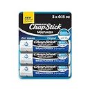 ChapStick Lip Moisturizer SPF 15, 0.15 Ounce 3 Pack