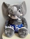 GUND KALAHARI Resorts Elephant Plush Souvenir Swim Trunks 22” Rare 1 Of A Kind