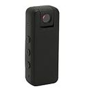Mini Body Camera, 1080P 12MP Night Vision Body Camera with Audio, 5H Loop Recording Time Body Worn Camera with Clip, 1000Mah Battery, Bike Camera for Cycling Home Office Security