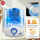 Hodiax Quiet Ultrasonic Humidifier 2-in-1 Diffuser Cool Mist Maker Whole House