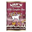 Lily's Kitchen Natural Adult Wet Dog Food Tin Campfire Stew Grain-Free Recipe 6 x 400g