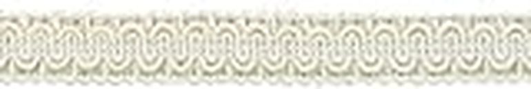 144 Yard Package / 5/8 inch Linen Decorative Gimp Braid/Basic Trim/Style# 0058SG / Color: Cream Pearls - A3 / 432 Ft / 131.7 Meters