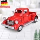 Red Xmas Car Decor Decorative Ornament Big Trucks Model Best Gift for Girl Boy