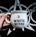 Tasse chaudron sorcière blanche