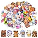 HASTHIP® 50pcs Cartoon Brooch Pins for Backpacks Acrylic Cute Bag Pins Assorted DIY Aesthetic Pin Kawaii Decorative Accessories for Clothing, Hats, Jackets, Purse, etc