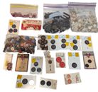 Massive Lot of Antique Vintage Buttons 100's New & Used Fashion Le Bouton Rare +