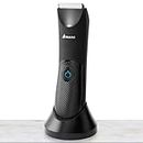 Asani Upkeeper Men's Body Hair Trimmer - Rechargeable Grooming Tool with Ceramic Blade, LED Light, Waterproof Design, Electric Shaver for Wet/Dry Use, Ideal for Chest, Back, Groin Hair Care