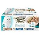 Fancy Feast Wet Cat Food, Gourmet Variety Pack 3 Flavours - 85 g Can (12 Pack)