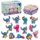 Just Play Mini personaggi da collezione Stitch Disney, confezione a sorpresa, personaggi da collezione alti 5 cm, stili variabili, giocattoli per bambini dai 3 anni