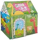 Amazon Brand - Jam & Honey Dinosaur Theme Tent for Kids, Multicolor