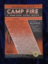 FRANCIS & DAYS CAMP FIRE & FIRE-SIDE SONG BOOK - FRANCIS DAY & HUNTER - P/B