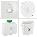 Kildwick FreeLoo M Kit – WC compostaggio senza alloggiamento – Classic XL bianco