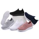 Women's Ladies Sneakers Lace Up Trainers Running Sports Gym Jogging Shoes Sizes