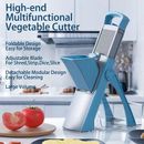 1 Set, Multifunctional Vegetable And Fruit Slicer And Grater - Efficiently Shred, Grate, And Cut Potatoes And More - Perfect For Kitchen Gadgets And Household Use