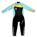Fashion My Day® Neoprene Wetsuit Long Sleeve Full Body Swimsuit for Kids Gray+ Green M| Sports, Fitness & Outdoors|Outdoor Recreation|Water Sports|Diving & Snorkeling|Diving Suits|Wetsuits|Full Suits