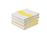 MyPillow Kitchen Dish Towels 4-Pack Yellow