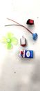Kids Projects Kit for DIY Toy Motor,9V Battery , Mini 4Wing Fan,9V Battery Snap,