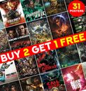 Call of Duty Zombies Posters Video Game Art Print Home  Decor ED011