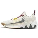Nike Men's Giannis Immortality 2 Athletic Basketball Shoes (Sail Smoke Gray Yellow) US Size 10
