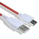 3ft USB Date Cord Charger Replacement for Nabi DREAMTAB HD8 Kids Tablet FUHU DMTAB-NV08B
