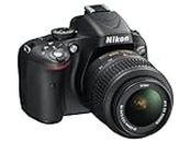 Nikon D5100 - Cámara réflex digital de 16.2 Mp (pantalla articulada 3", estabilizador óptico, vídeo Full HD), color negro - kit con objetivo AF-S DX 18-55mm VR f/3.5 [importado]