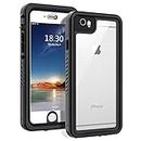 BengUp iPhone 6 / 6s Case with Built-in Screen Protector Shockproof Waterproof Dustproof Snowproof Cases, IP68 Certified Full Body Sealed Underwater Protective Cover for iPhone 6 and iPhone 6s (Black)