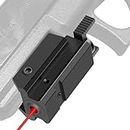 KinZon Viseur Laser Rouge Picatinny pour 20MM, viseur Laser pour Pistolet avec Support sur Rail