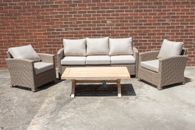 Leon 4 Piece Outdoor Lounge Setting - Clearance