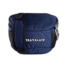 TRAVALATE® DSLR Camera Shoulder Bag Travel Camera Bag for Nikon Canon Sony Cameras, Lens, Accessories Camera Bag (Blue) with Waist Belt Strap