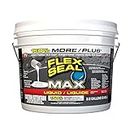 Flex Seal Liquid MAX, Waterproof Rubber Seal, Patch Leaks, Repair Multi-Surface Indoor & Outdoor; Thick Coating for Roofs, Cracks, Gutters, Concrete, Basement, Foundation, White, 2.5 gal (9.46 L)
