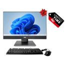 Dell All in One Computer PC i5-9500 up to 32GB RAM 2TB SSD 24", Windows 11 or 10