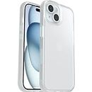 OtterBox Sleek Series Case for iPhone 15, Shockproof, Drop proof, Ultra-Slim, Protective Thin Case, Tested to Military Standard, Clear, No Retail Packaging