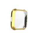 OHPHCALL Glass Protective Frame Cover Relojes para Mujeres Smartwatch Cases Rose Gold Ladies Watches Watch Frame Cover Reloj Inteligente Accesorios De Smartwatch Womans Screen Miss Bumper