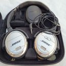 BOSE QuietComfort 3 QC3 Acoustic On Ear Headphones Noise Cancelling with Case