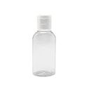 DIY Crafts 1 Pcs, As Image, 50ml 1oz Clear Empty Plastic Sample Flip Cap Bottle Pot Vial for Makeup Emollient Water Shower Gel Emulsion Liquid Comestic (1 Pcs, As Image)