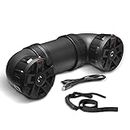 Boss Audio ATVB6.5R All-Terrain Sound System - Rechargeable, Two 6.5" Weatherproof Speakers/Tweeters, Built-in Amplifier and Bluetooth for Wireless Music Streaming, for ATV/UTV and 12 Volt Vehicles