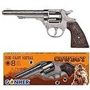 Peterkin Gonher Diecast Metal 8 Ring Shot Cowboy Gun,20.5cm