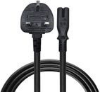 UK AC POWER CABLE FITS TCL Roku Smart LCD HD 32"40"42"43"48"50"55"60"65" Inch TV