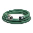CONTINENTAL SP200-10CN-G Water Hose,2" ID x 10 ft.,Green