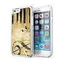 Piano Sheetmusic - Apple iPhone 6 Plus Clear Cover Case