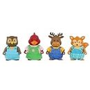 Li’l Woodzeez – Toy Figurine – Animal Figurine – Figurine Set – Animal Toys – 3 Years + – Friendz Club Forest Set