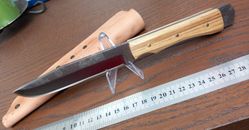 Hunting Messer File Rasp custom coltello Knife Couteau Navaja Collezione